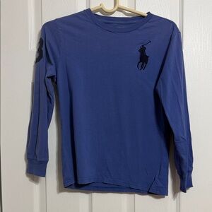 Polo Ralph Lauren Blue Crew Neck Tee